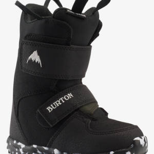Kids Mini Grom Black Snowboard Boot