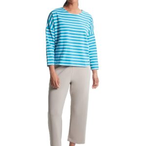 women’s newport 7/8 sleeve breton top