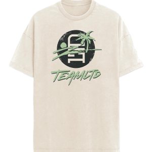 men’s logo palm tee