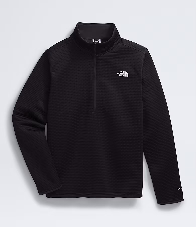 men’s dotknit thermal 1/4 zip top