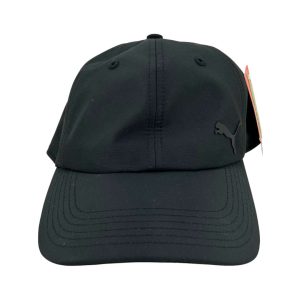 Puma Adult’s Black Ball Cap: Baseball Hat / One Size
