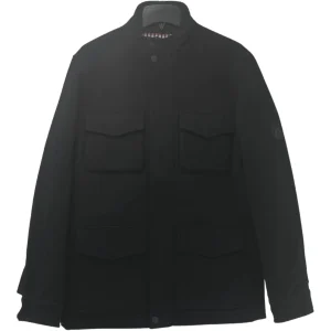 Ben Sherman Men’s Black Wool Blend Winter Jacket / Various Sizes