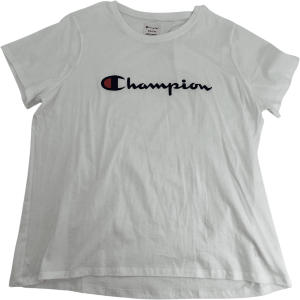 Champion Women’s White Crewneck T-Shirt / Various Sizes