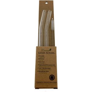 Enviro 8″ Reusable Glass Straws