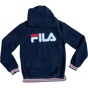 Fila Girl’s Sweater / Navy / Fuzzy Hoodie / Size XLarge
